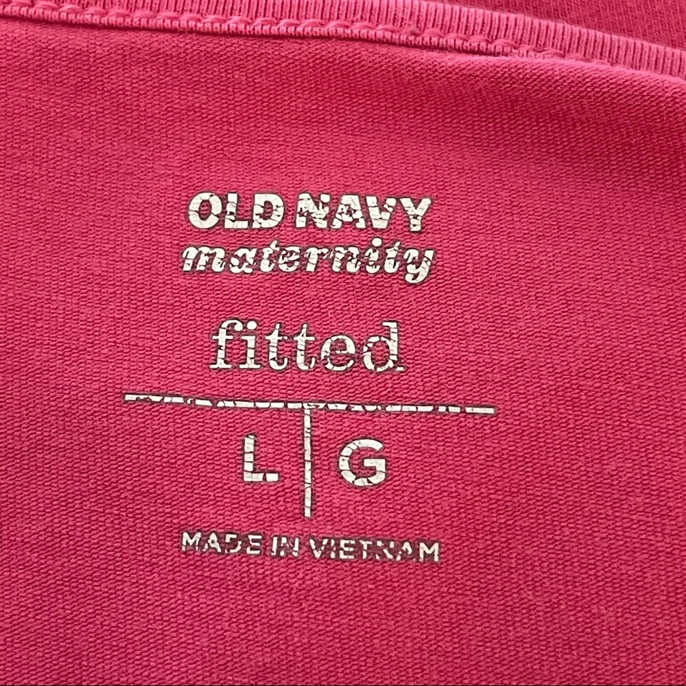 L Old Navy Maternity tee-shirt - Picture 6 of 8